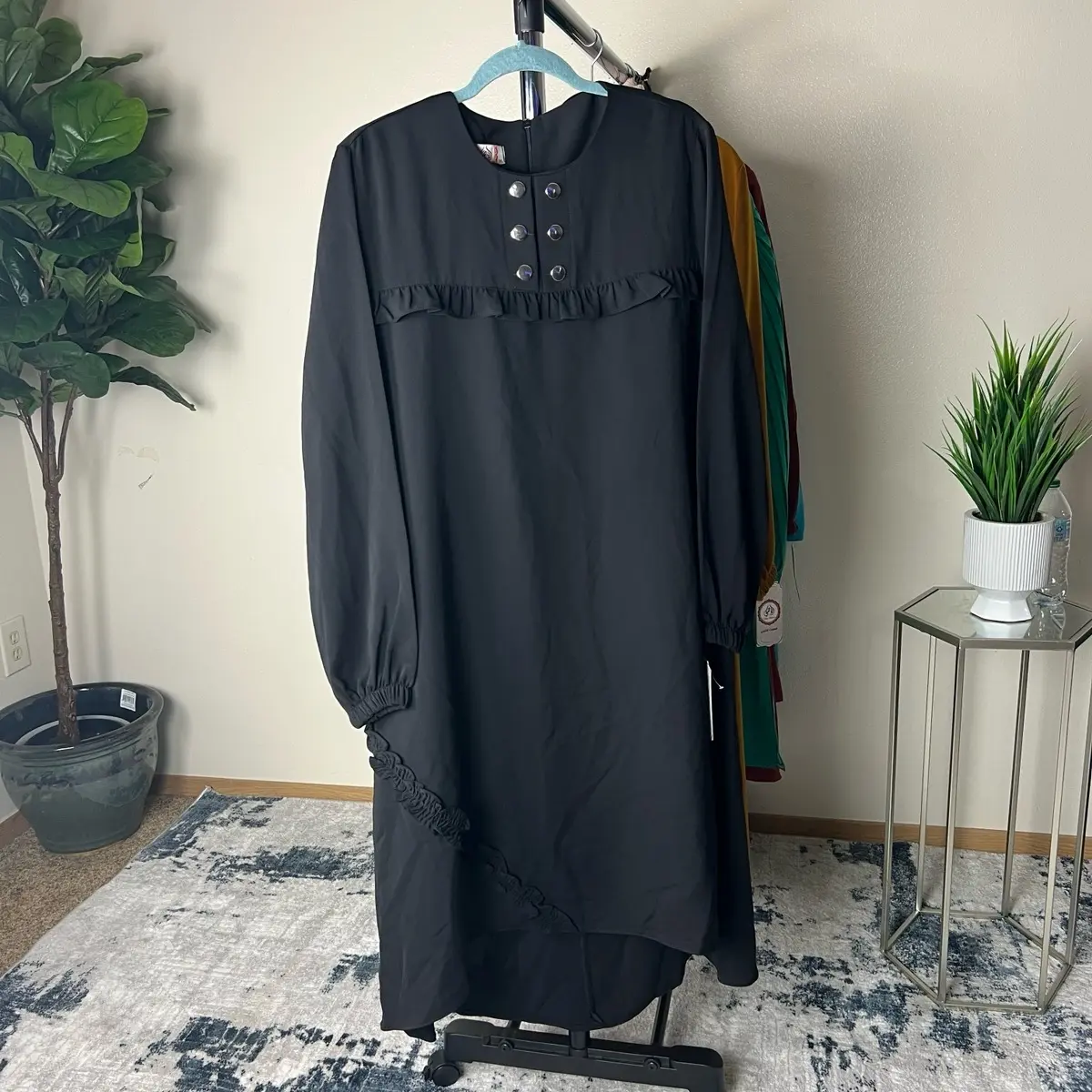 Women's Dark Grey Two-Piece Pant Set Size XL Made in Egypt - Clothing, Womenswear
