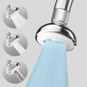 UFO Series Wide Spray Area Anti-Splash 360° Rotatable Kitchen Faucet Aerator, 3 Modes Kitchen Faucet Head Replacement, Faucet Extender, Faucet Sprayer Attachment