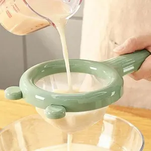 Fine Mesh Soy Milk Filter Cloth, Multi-purpose Kitchen Strainer, Household Drainage Filter for Juicing, Baby Food, Utensils, Kitchen Gadgets