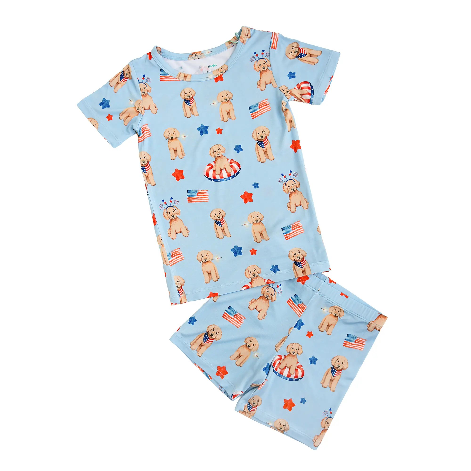 Bowie TWO PIECE - SHORTS Kids Bamboo Clothing Outfit