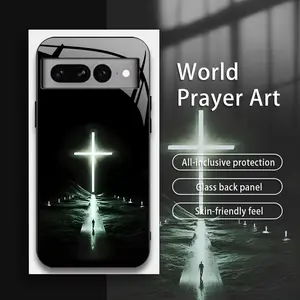 Suitable for [Google Pixel 7 Pro] Personalized art creative business high-end anti-drop glass mobile phone case affordable anti-drop anti-fingerprint 995