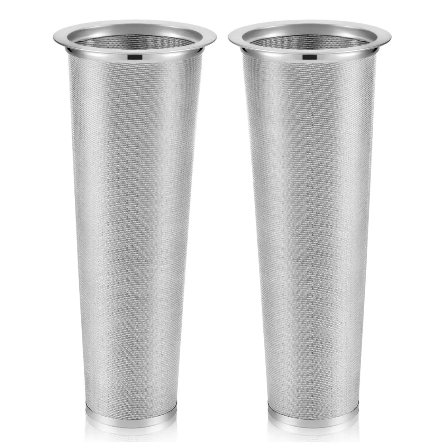 2Pcs Cold Brew Coffee Filter Stainless Steel Filter Coffee Tea Infuser Strainer Canning Jar Mesh for Wide Mouth Mason Canning Jar, Iced Tea Maker (2 Quart) - Home Improvement.
