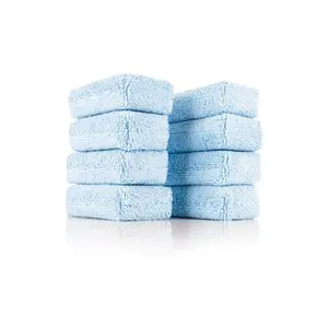 The Rag Company - Terry Sponge Applicator Pads – Reusable Detailing Applicators for Interior & Exterior Car Care – 8 Pack (2"x4")