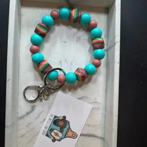 Western Wristlet | serpe print | keychain  | wristlet keychains| country