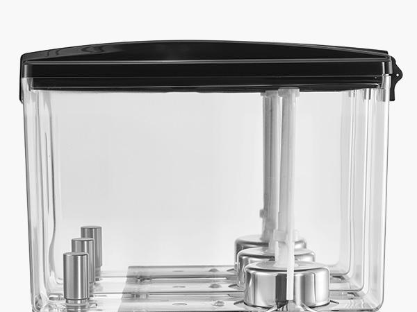 VEVOR Commercial Beverage Dispenser, 3-Tank Cooling Drink Machine with 18L/19QT Per Tank, Stainless Steel Build, 45℉-54℉ Temperature Control, Commercial Look for Restaurants, Three Tanks