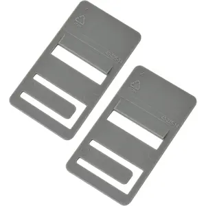 RV Refrigerator Airing Device Door Prop Clips to Prevent Build Up and Odor Compatible with Dometic Models DM26XX, DM28XX RV Fridge Door Prop Open Parts-2PACK