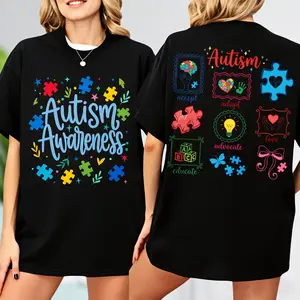 Autism Awareness T-Shirt , Autism Family T-shirt, Autism Acceptance Gift for Special, Autism Puzzle T-shirt