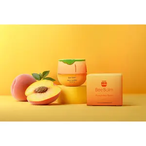 Peach Bee Balm | Smooth, Nourishing Lip Care with a Fruity Twist Aroma Beeswax Hydrating Olive