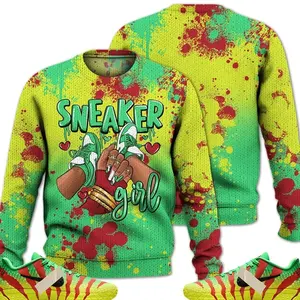 Ja 3 Jurassic Park Explorer Outfit Ugly Sweater, Heart Streetwear Unisex Sneaker Matching Shirts