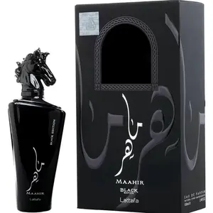 Maahir Black Edition for Men EDP - 100ML(3.4 oz) by Lattafa