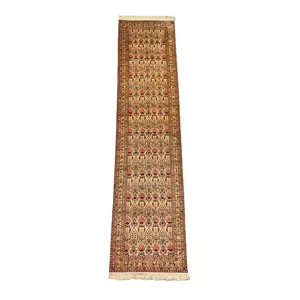 Traditional Handmade Silk Runner Rug