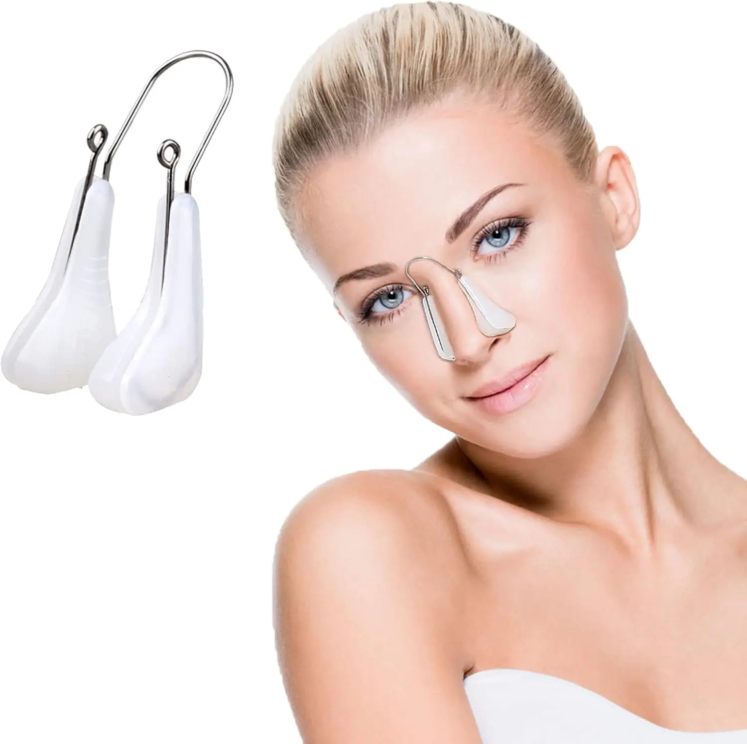 Nose Shaper Lifter Clip - Reshape & Straighten Wide Noses for Men & Women Nose Shaper Lifter Clip - Reshape & Straighten Wide Noses for Men & Women