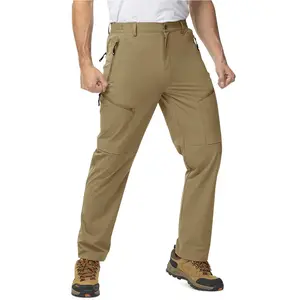Outdoor speed trousers men's and women's thin trousers stealing climbing trousers fit breathable large pocket fast dry trousers