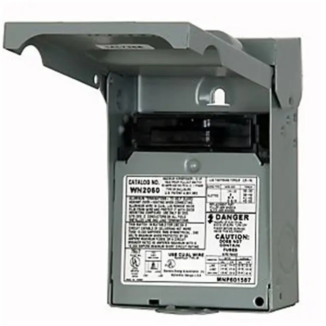 Siemens Energy  WN2060U 2 Pole 2 Wire Nfusd AC Switch Disc, 60 amp