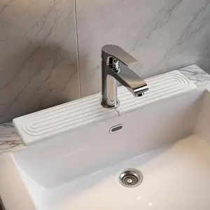 Faucet Mat for Kitchen Sink, Super Absorbent Faucet Splash Guard, Diatomite Stone Sink Tray, Kitchen Sink Splash Guard, Faucet Absorbent Mat for Bathroom Counter, Stone Drying Mat
