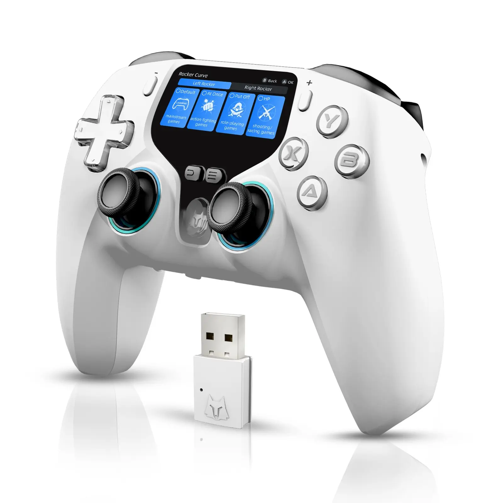 Multi-Platform Hall Game Controller, Premium Gaming Controllers, Long ...