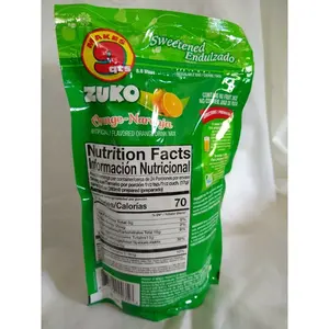 Zuko Aguas Frescas Orange (Naranja) Flavored Drink Mix 14.1 Ounce Package