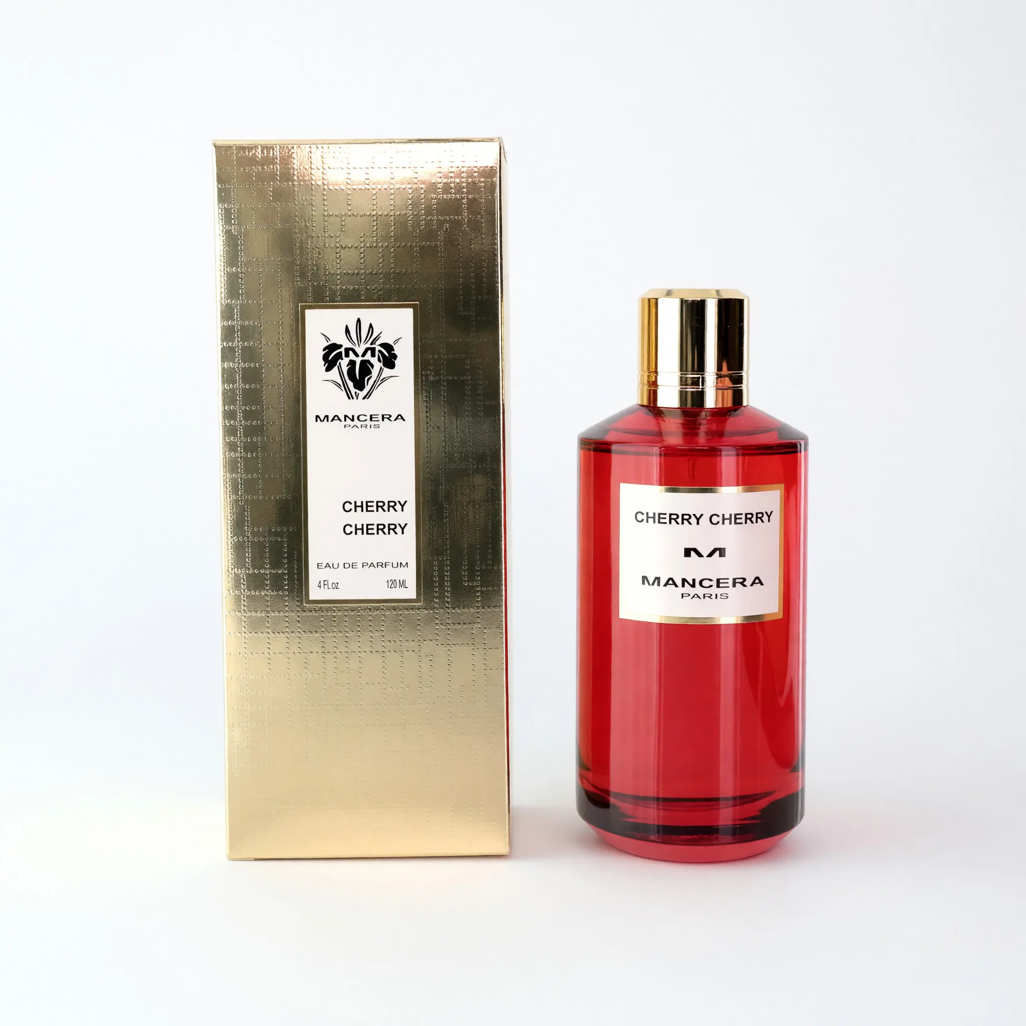 Mancera Cherry Cherry Unisex Fruity Glam Fragrance - 4 oz EDP Spray Bottle with Jasmine, Lemon Notes for Adults, 4Oz, Citrus, Musk, Vanilla, Floral