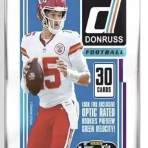 1- Value Pack of 2025 Donruss Football  30 cards per pack.