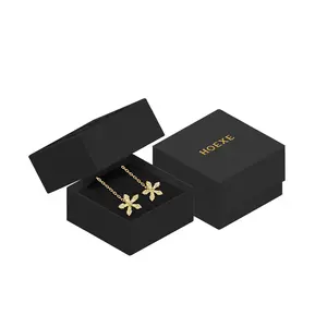 Hoexe Sweet crystal flower long earrings, ear acupoint earrings, niche fashion, fresh and cute earrings