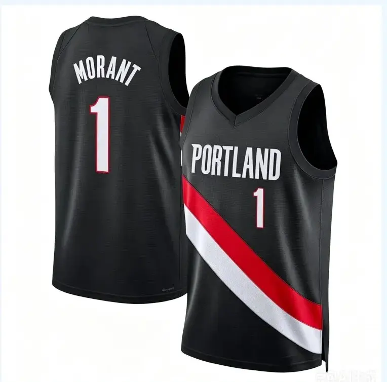 Ja Morant #1 Swingman Basketball Jersey 2026/2027 full logo
