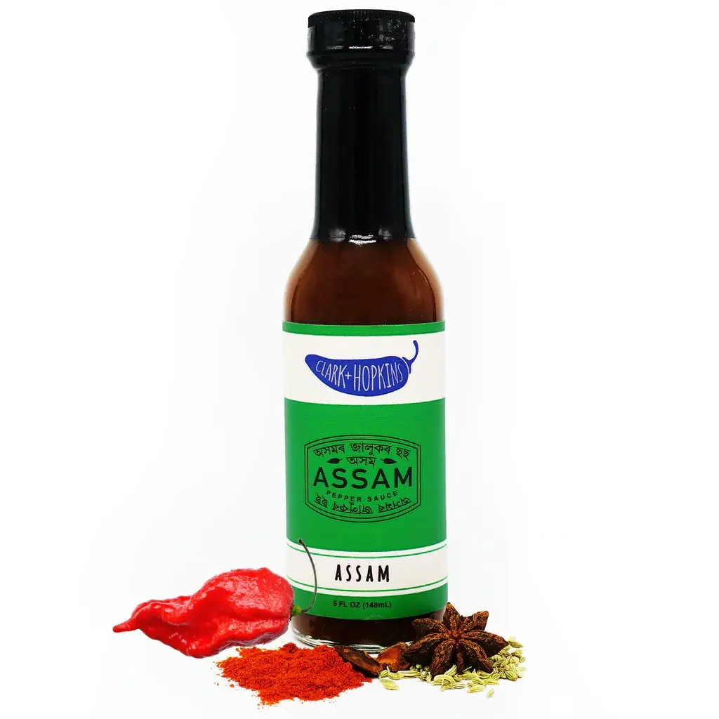 Clark + Hopkins Assam Hot Sauce Flavor - Perfect for Those Who Enjoy Spicy Food