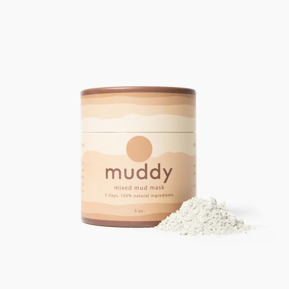5-Clay Mud Mask for Sensitive Skin – Triple Mud Power for Clear, Balanced, Radiant Skin Smooth Detox