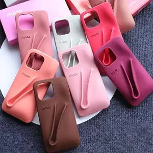 Rhode Peptide Lip Treatment with Matching Phone Case For iPhone 17 16 Pro Max 15 14 Pro Max 13 12 Pro Max Plus