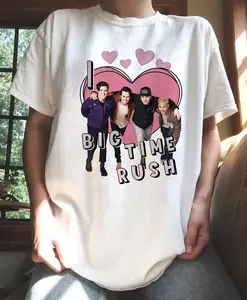 Big Time Rush Music Shirt, Vintage Big Time Rush Tour Shirt, Album Elevate Graphic Tee,