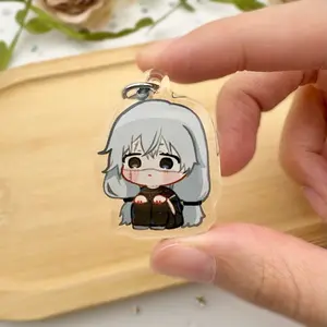 No Thoughts 1.5” mini keychain