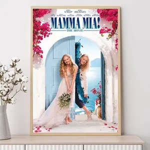 Mamma Mia!--Movie Poster, Art Prints, Home Decor,Wall Art, Poster Unframed