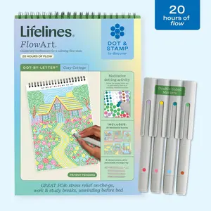 FlowArt Dot By Letter Cozy Cottage