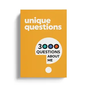 3000 Unique Questions About Me. Guided Journal with 3000 Engaging Questions and Conversation Starters for Self-Reflection and Meaningful Connections.