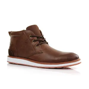 Ferro Aldo Houstan classic chukka sneaker boots, in Walnut Brown, Men's Size 6.5 - 13