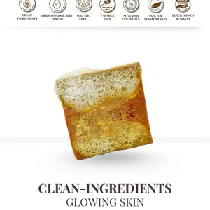 Lemon & Honey Turmeric, Kojic Acid Brightening Soap, Dark Spot Remover