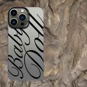 Artistic font letter phone case, trendy, fresh, stylish, anti-drop phone case for iPhone 17/16/15/14/13/12/11/8/7/XS/Pro Max/Plus/Pro/SE/XR/e/XS Max/Mini (Valentine's Day gift, birthday gift, surprise gift for friends, family, girlfriend, boyfriend)