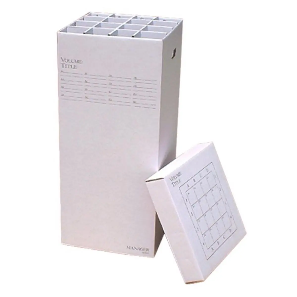 Rolled Document Box for Document Storage - Advanced Organizing Systems, 16 W x 16 D x 37 H in.