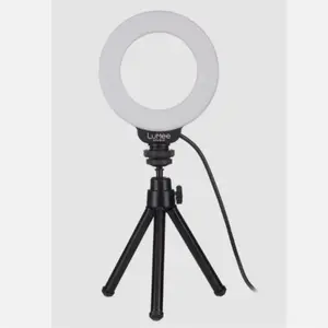 LuMee Studio 4’’ Mini Ring Light with TriPod Stand for Influencers creators