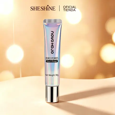 SHESHINE NOVO 3-in-1 Face Primer Cream Tube (30g) - Regular Edition Long-Lasting Makeup Base, Oil Control, Pore Minimizing, Matte Blurring Finish, Airbrush Effect, Uniform Coverage, Suitable for Normal Skin