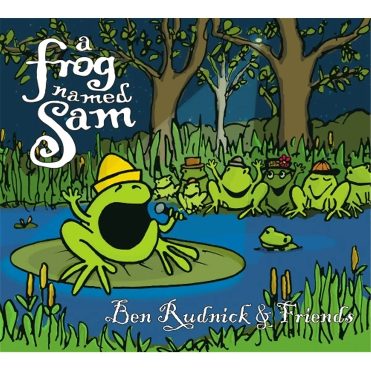 212 MAIN Funky Pet Accessory - Ben Rudnick & Friends' Children's Music CD "A Frog Named Sam" for Dogs & Cats, Parent-Approved Instant Classic Tied to a Must-See YouTube Video, Family