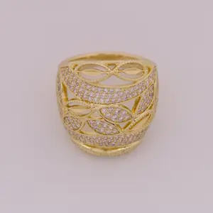 Celestial Weave Ring - 14k Gold-Plated