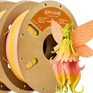 ERYONE Matte Gradient PLA Filament 1KG 1.75mm High Speed 3D Printer Filament - Multiple Color Variations
