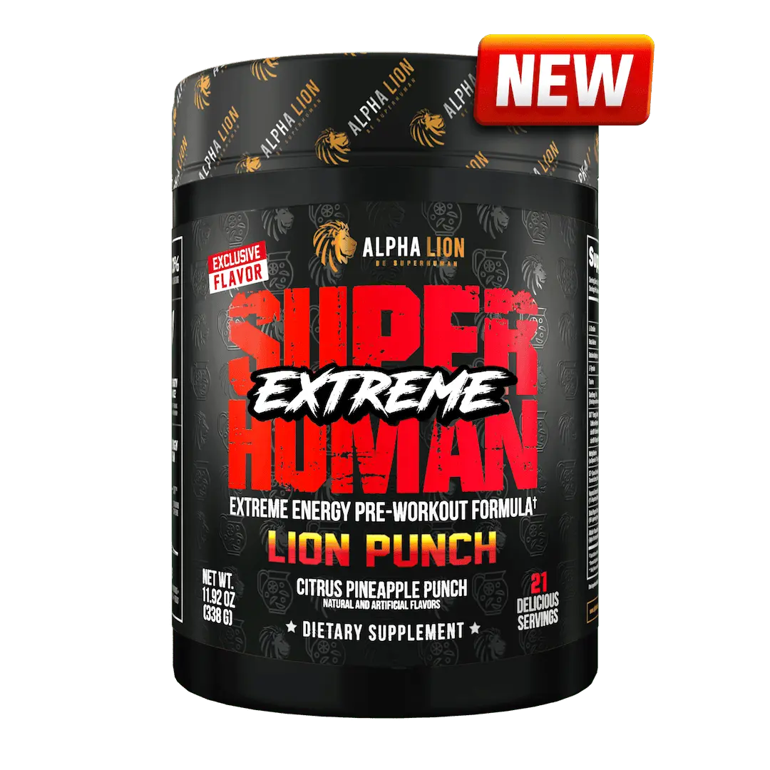 SUPERHUMAN® EXTREME - Extreme Energy Pre-Workout Formula SUPERHUMAN® EXTREME - Extreme Energy Pre-Workout Formula