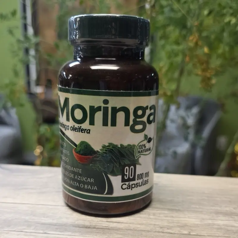 Moringa cápsulas, suplemento natural. Absorbable Supplements Daily Supplement