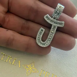 Plata Letra J Silver Initial