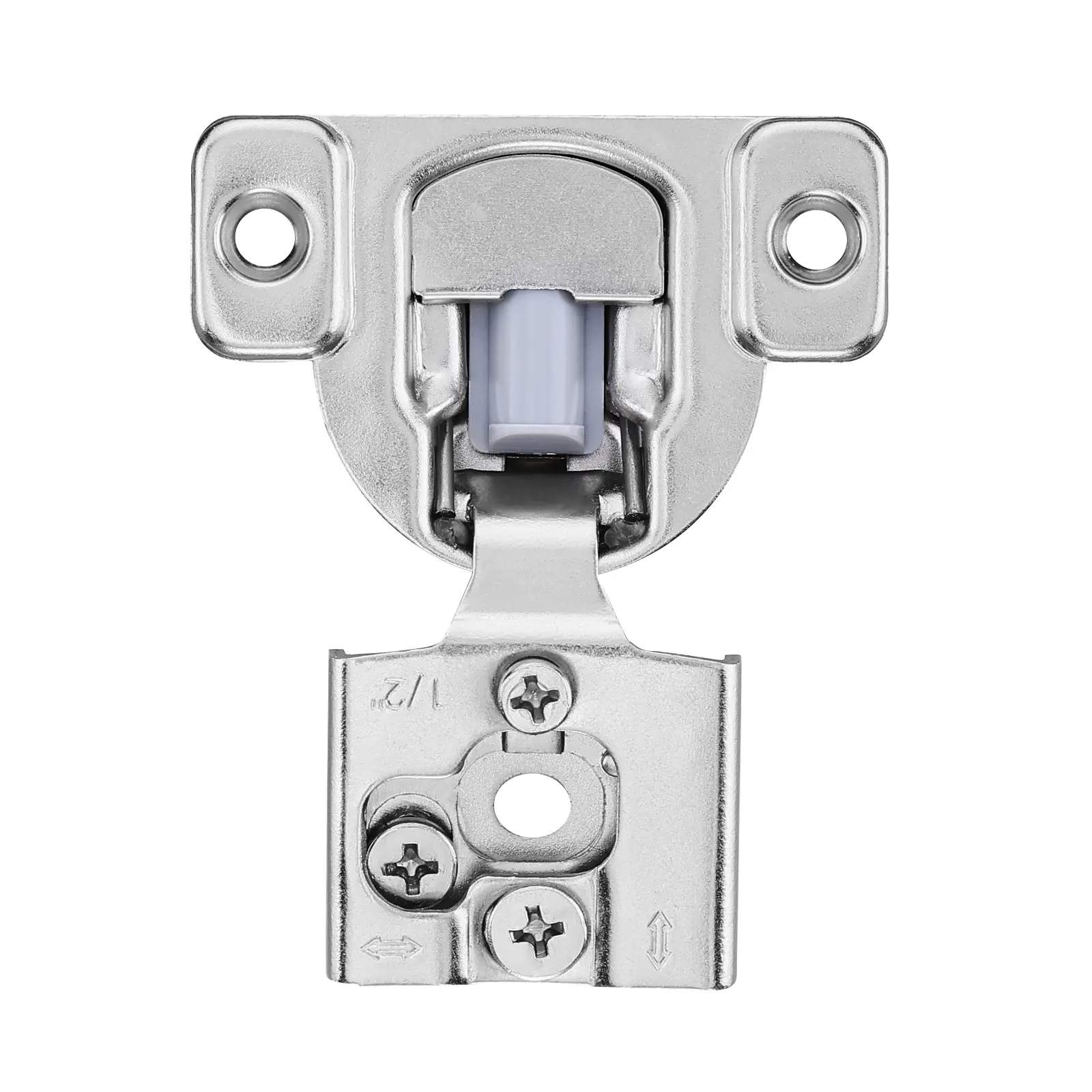 【summerfinds】VEVOR Cabinet Hinges, 40 Packs Partial Overlay Kitchen Cabinet Door Hinges, 105 Degree Opening Angel Soft Close Concealed Cupboard Hinges for Framed Cabinet Type, with Mounting Screws