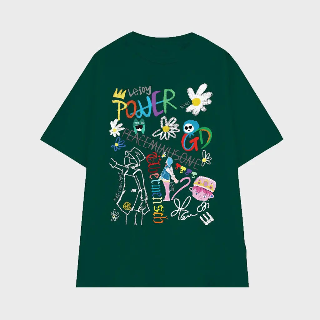 GD Icon BothSide T-Shirt 2745 – Bold Symbolic Design for G-Dragon