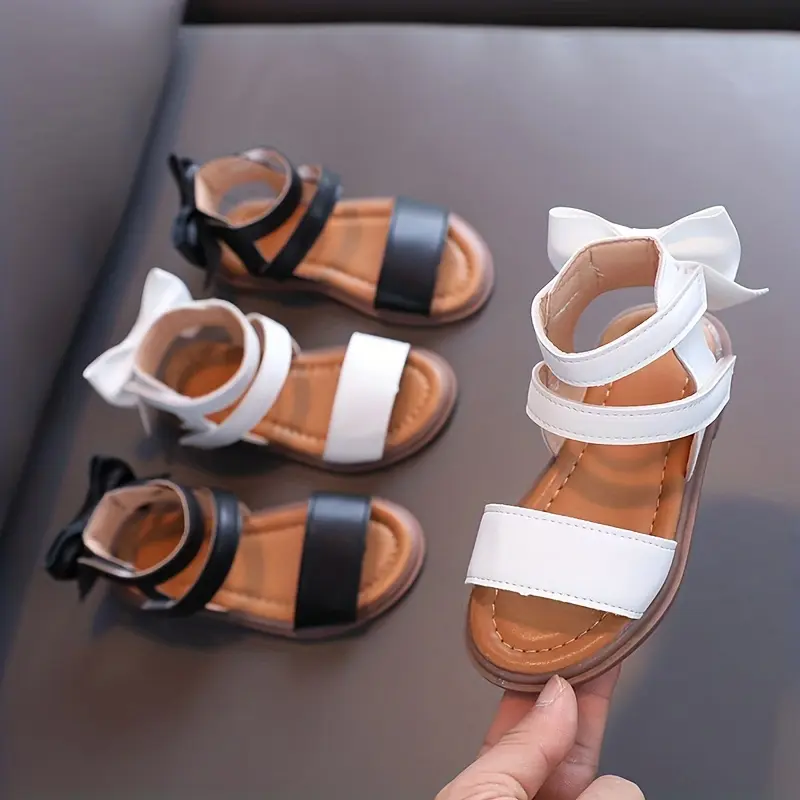 Girls' Summer Fashion Princess Sandals, Children's Beach Shoes, Baby Toddler Soft Sole Girls' Shoes