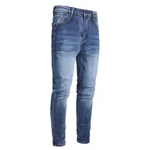 JUNBAOSS Men's Skinny Jeans Stretch Ripped Jeans for Men, Distressed Slim Tapered Leg Fashion Comfort Flex Waist Denim Pants