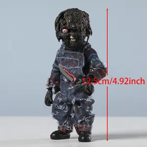 12.5cm/4.92inch Horror Movie Character Collectible Action Figure Model Doll Decoration Toy fengshui ornament heal stone silk  flowers fake religious home laundry room bouquet creative small gift